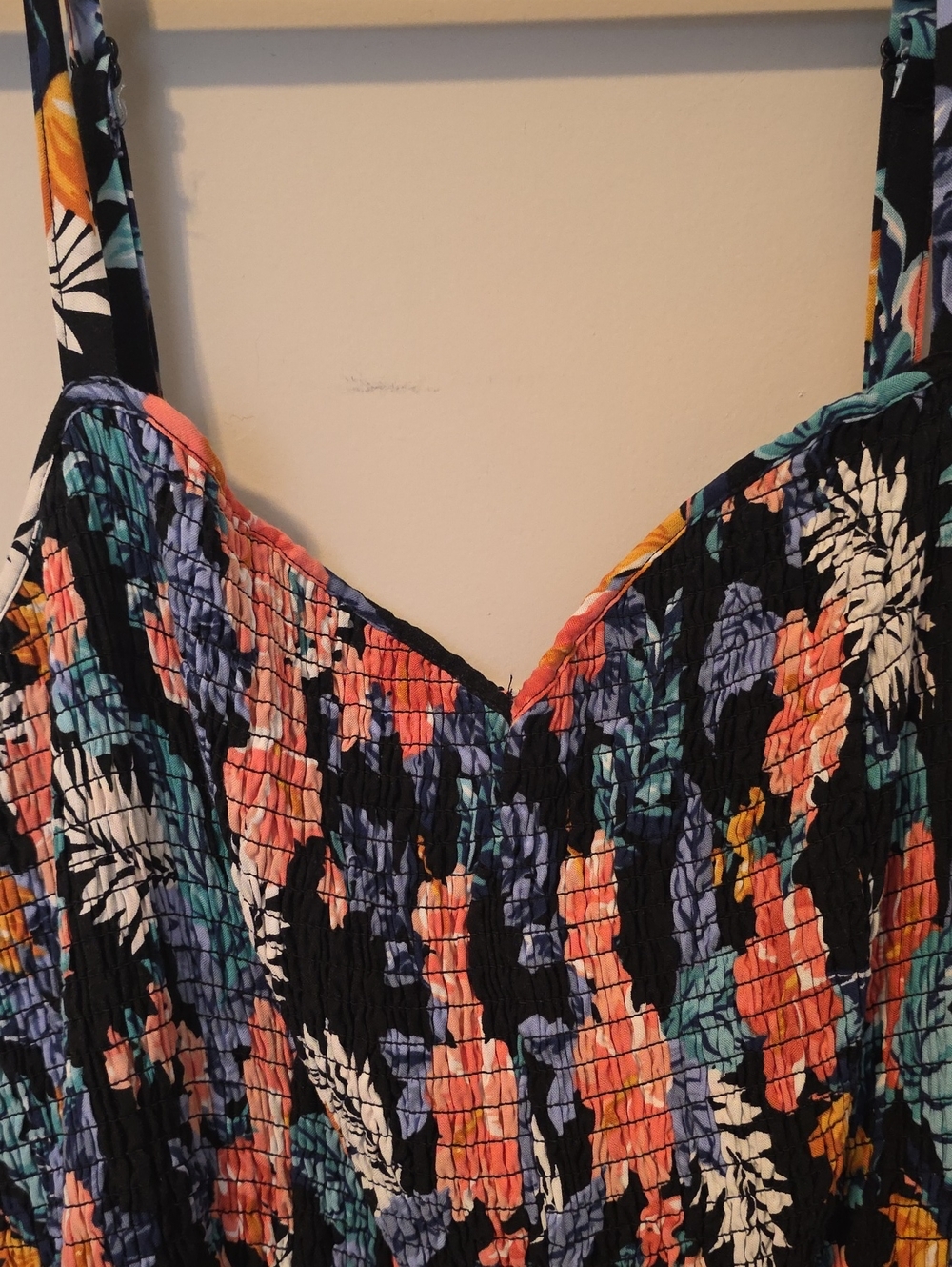 Torrid Smocked Sweetheart Neckline Floral Sundress - Picture 3 of 10